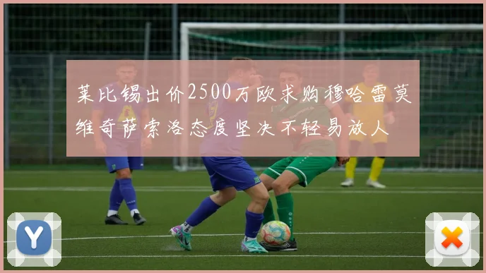 莱比锡出价2500万欧求购穆哈雷莫维奇萨索洛态度坚决不轻易放人